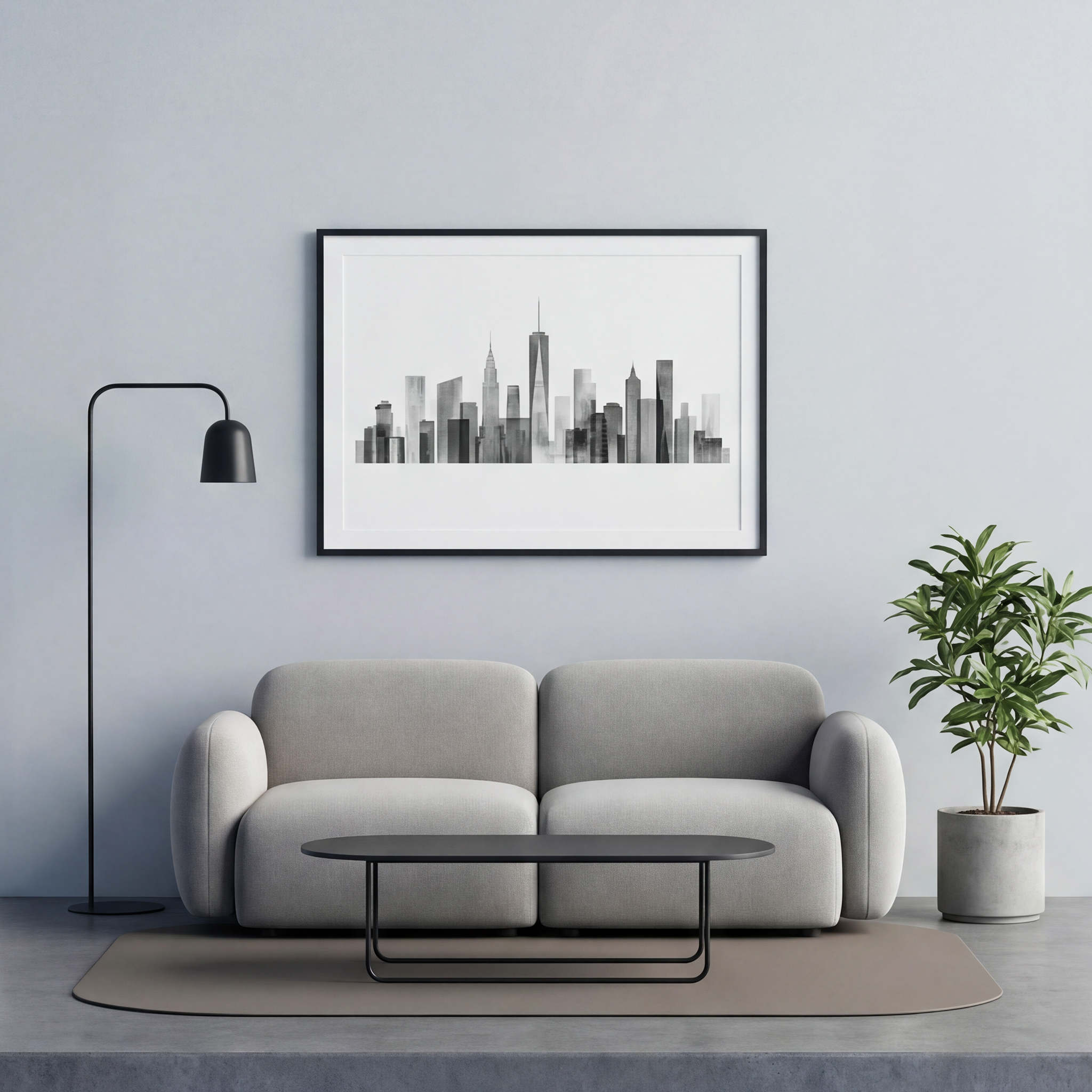 Urban style living room