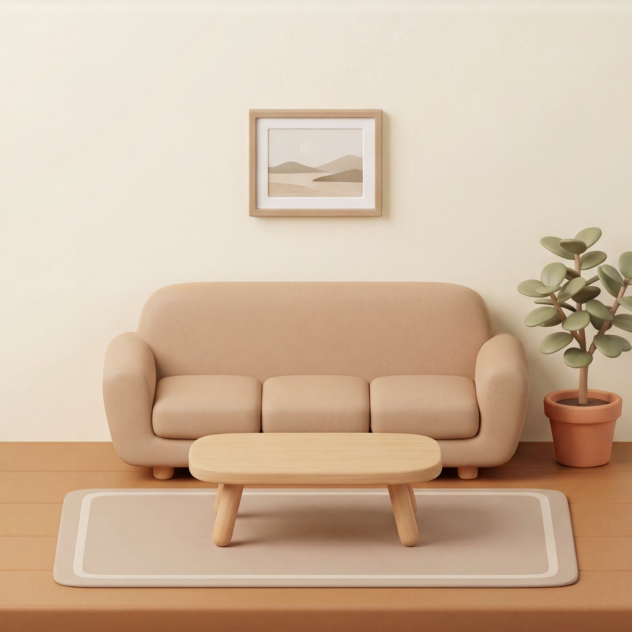 Country style living room