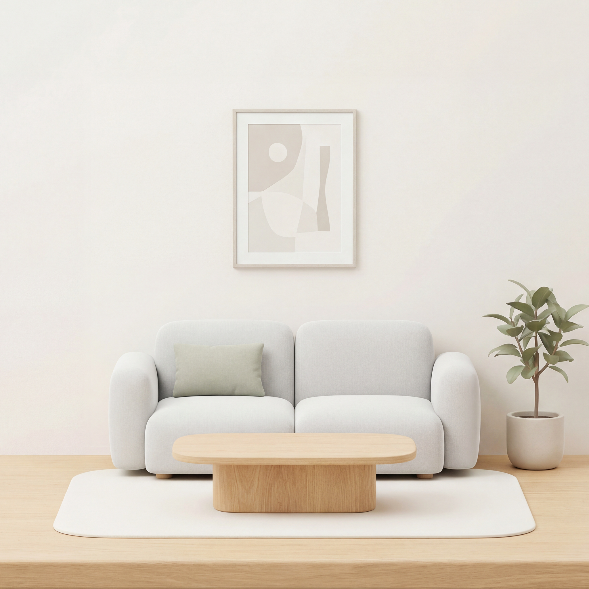 Scandinavian style living room